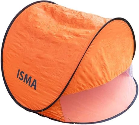 Кемпинговая палатка ISMA 150x150x90см, полиэстер, каркас стеклопластик ISMA-68107T(56456)