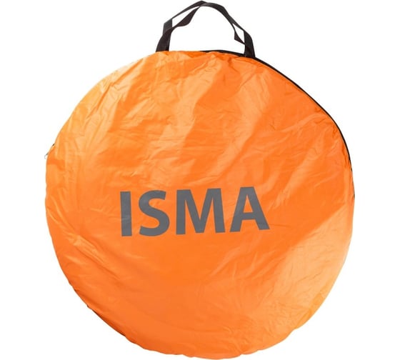 Туристическая четырехместная палатка ISMA 190x190x130см, полиэстер, каркас стеклопластик ISMA-LY-1624(56464)