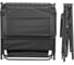 Складной шезлонг с подголовником ISMA 670x1930мм, черный ISMA-FG-HY-8009BL(52748) 8