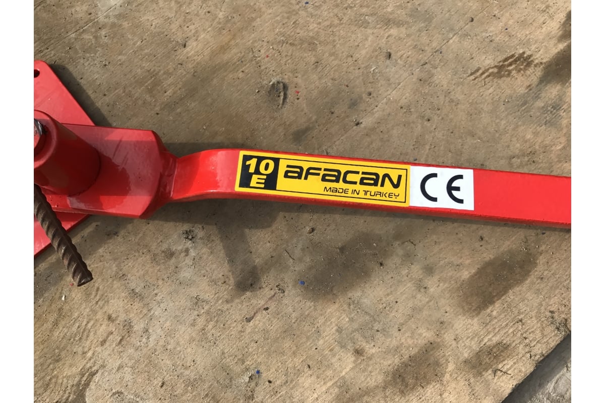 Ручной станок для гибки арматуры Afacan 10Е 4