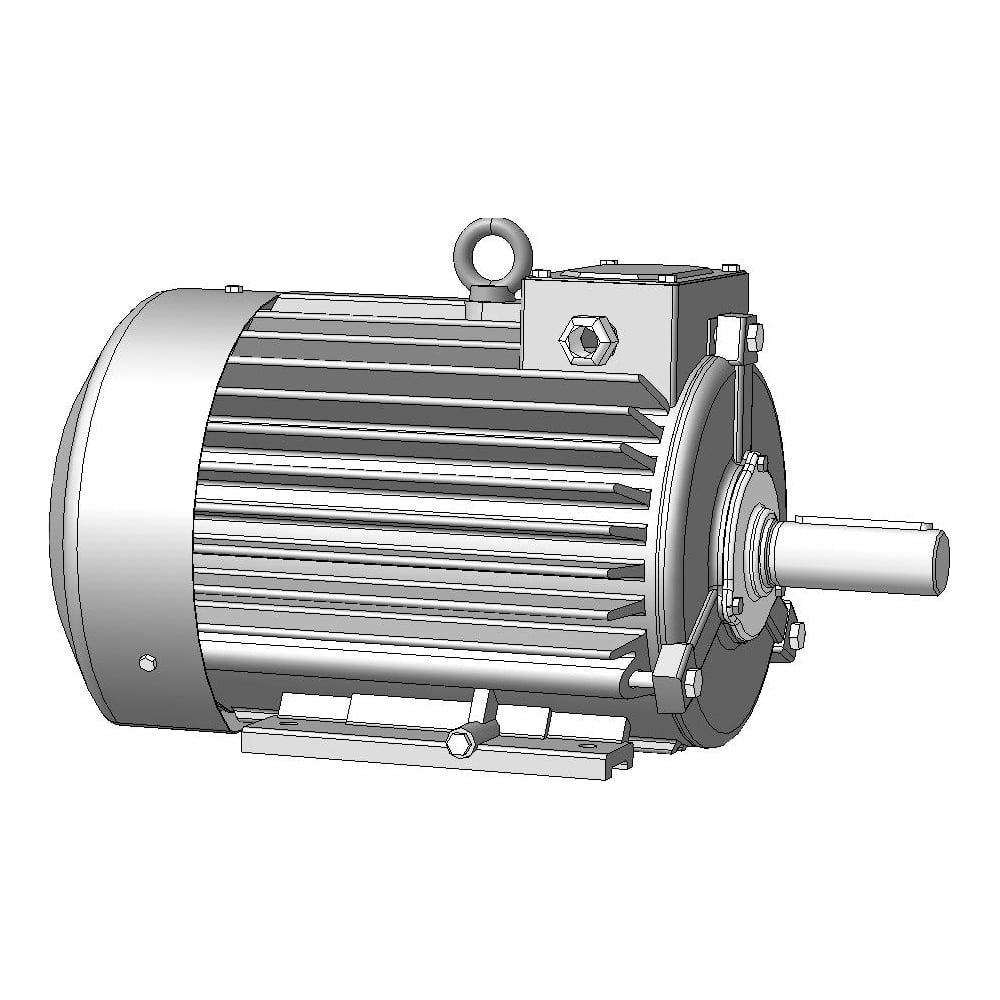 Крановый электродвигатель ТМ БЭЗ ДМТКН 012-6 У1 IM 1001 02468 ...