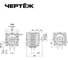 Двигатель вентилятора KRAFTAIR YZF-10-20 5