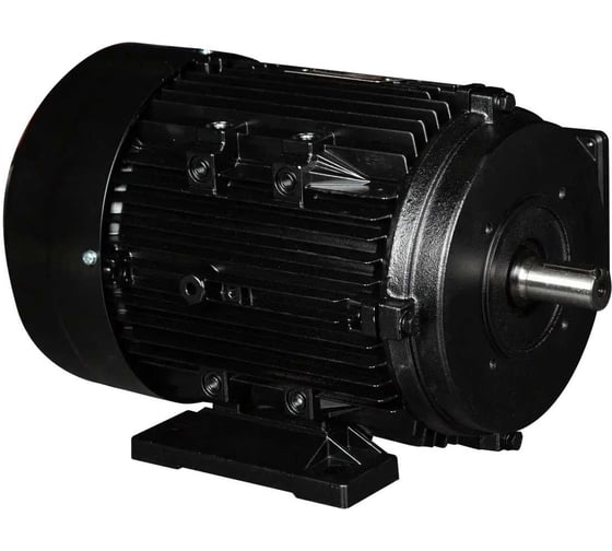 Электродвигатель ООО ТД Гидромаркет H 132 7,5 Kw GM 1410 оборотов наружний вал - крепление 135 мм GM-7,5-1410/135-maleshaft