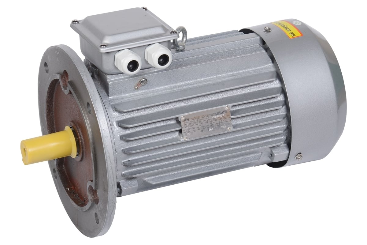 Трехфазный электродвигатель IEK АИР 100L4 380 В, 4 кВт, 1500 об/мин ...
