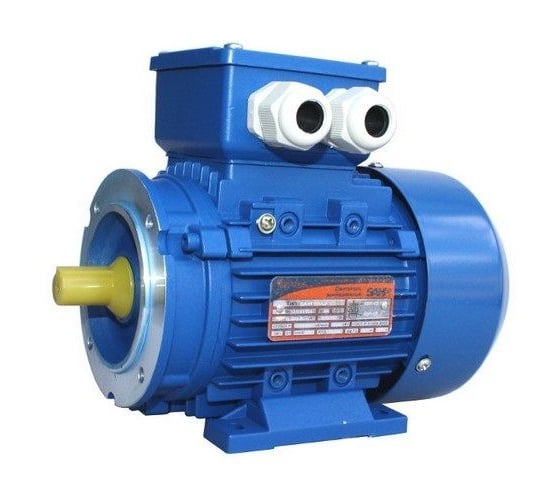 Электродвигатель ЭМШ AIS100LC4EУ1 4кВт 220/380В, IMB34 (2181), 29,5кг, Т2 Х0000073863 1