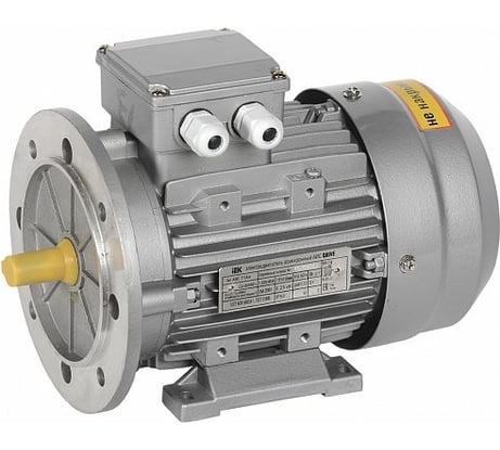 Электрический трехфазный двигатель IEK АИС 112L4 380В 5,5кВт 1500об/мин 2081 DRIVE AIS112-L4-005-5-1520