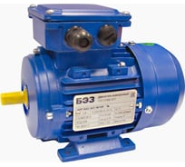 Электродвигатель ТМ БЭЗ АИР 63A6 (Ал) IM1081 (0,18 кВт/1000 об/мин), корпус алюминий 41941