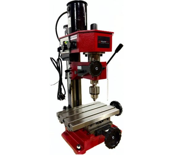 Станок фрезерный по металлу POWERTEC MMD-X1