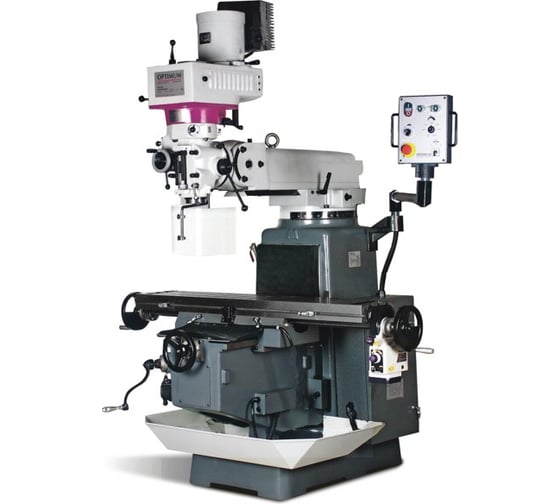 Фрезерный станок с V250 Optimum MF4 Vario-DPA 3336040DPA 1
