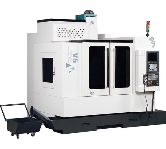 Высокоскоростной 4-х осевой обрабатывающий центр с системой FANUC 0i MF CNC MACHINERY V5 CNC4V5