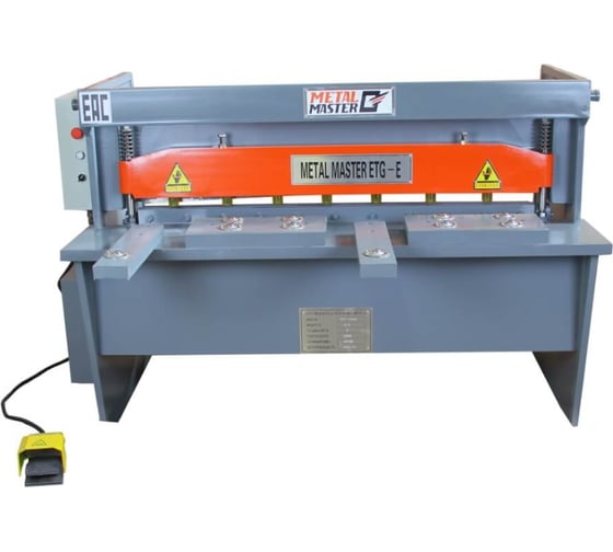 Электромеханическая гильотина MetalMaster ETG 2530E 19165 1