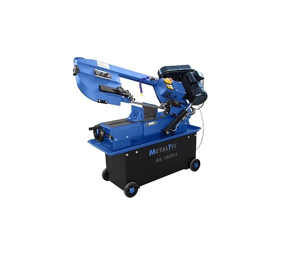 Ленточнопильный станок по металлу MetalTec BS 180FH (380W) МК 293987 1