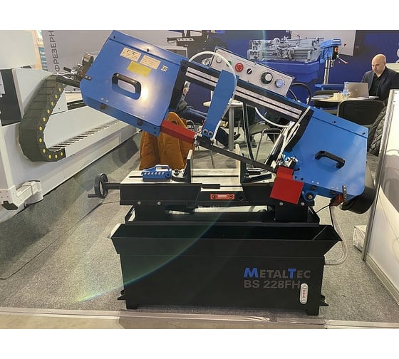 Ленточнопильный станок по металлу MetalTec BS 228FH (380W) МК 293982