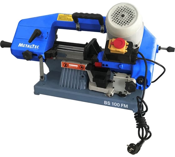 Ленточнопильный станок по металлу MetalTec BS 100FM (220W) МК 293978 1