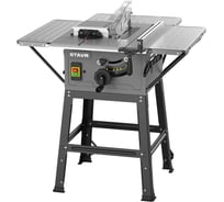 Пила дисковая стационарная СТАВР 250мм, Stavr SWM 2000-250T, 2000Вт, диск 250x30мм, 4800об/мин, 85/53мм (90/45), стол 926x880мм,кабель 2м(станина, оснас)  9031000206