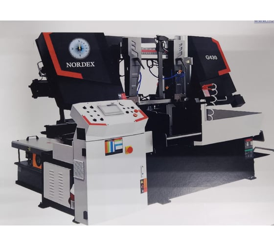 Автоматический двух-стоечный ленточнопильный станок Nordex G430 («Inteligent Band Machine» ) ФР-0007737 1