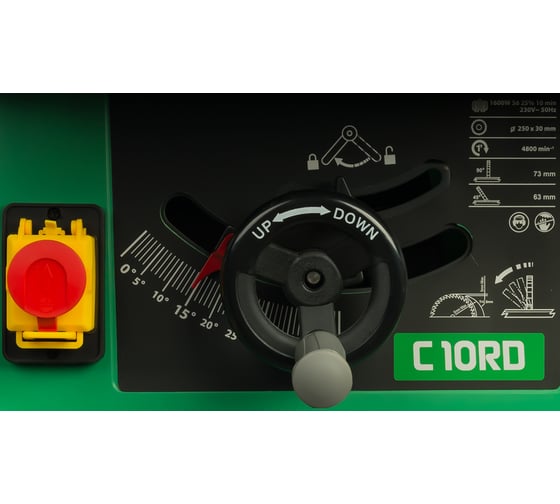 Дисковая настольная пила Hitachi C10RD