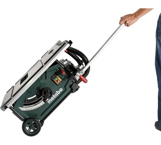 Дисковая настольная пила с ножками и колесами Metabo TS 216 600667000