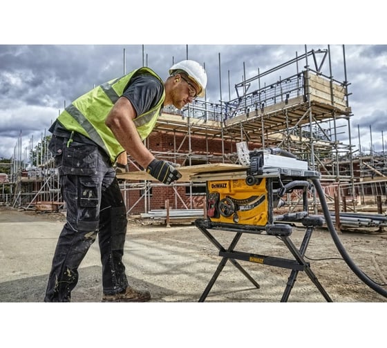 Настольная пила 1850 Вт, 5800 об/мин, диск 210x30 мм DEWALT DWE7485-QS 4