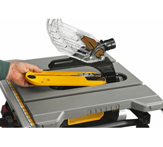 Настольная пила 1850 Вт, 5800 об/мин, диск 210x30 мм DEWALT DWE7485-QS 3