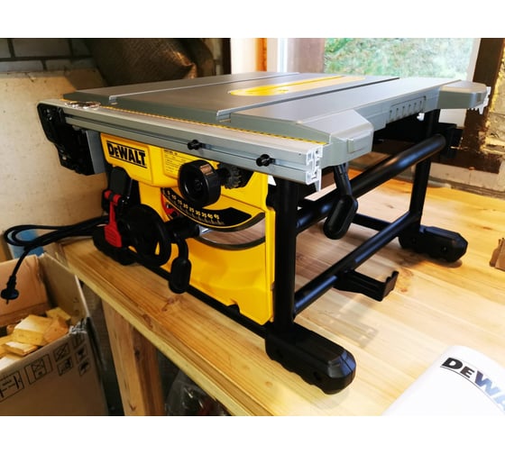 Настольная пила 1850 Вт, 5800 об/мин, диск 210x30 мм DEWALT DWE7485-QS 7