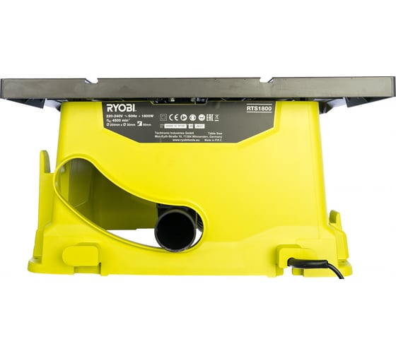 Распиловочный станок без станины Ryobi RTS1800-G 5133002021 3