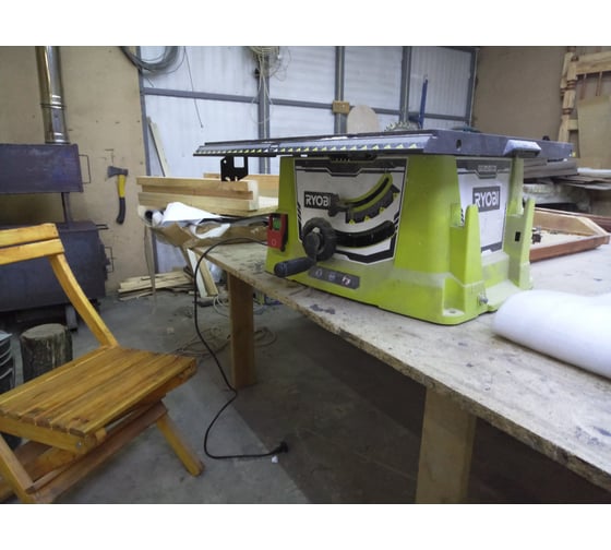Распиловочный станок без станины Ryobi RTS1800-G 5133002021 8