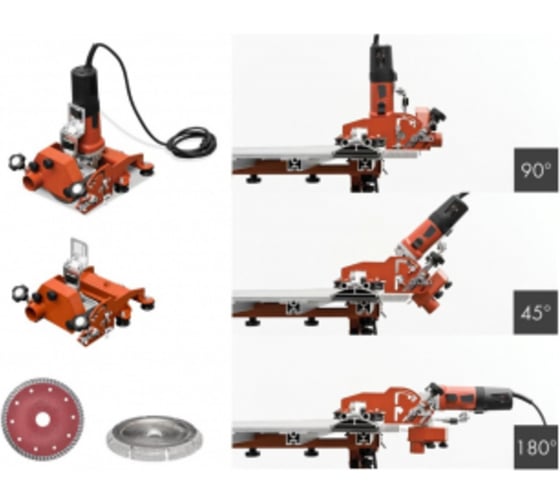 Каретка Raimondi POWER RAIZOR под УШМ диск 125 в комплекте 433PWROHEUD