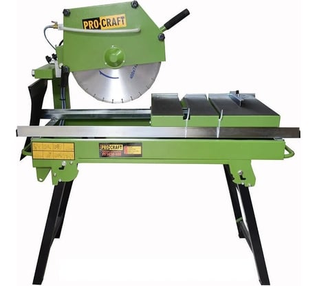 Плиткорез PROCRAFT 1650 Вт, 400 мм, 2950 об/мин, длина резки 530 мм PF1650