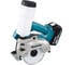 Пила алмазная Makita ак,18В,BL,XPT,ADT,AWS,Li-ion,ф125х20мм,8800\м,рез-40/27мм,2.7-3кг,кор,угол-45гр,плав.пуск,подсветка, насадка для мокрого реза, насадка для сухого реза, алмаз диск, б\ак,з\у DCC501ZX1 1