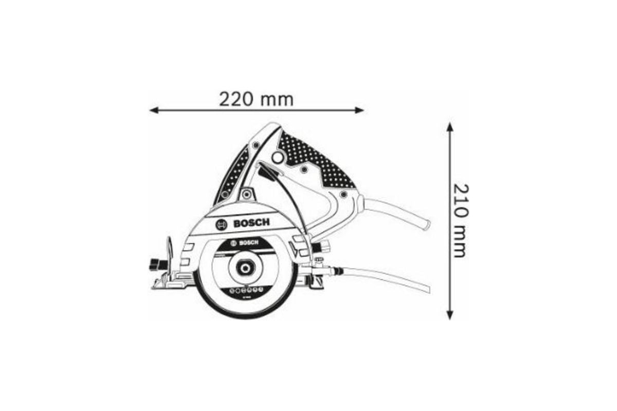 Алмазный плиткорез Bosch GDC 125 0601548001 - выгодная цена, отзывы ...