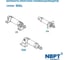 Пневмоцилиндр NBPT MAL 25x175-S 80831 4