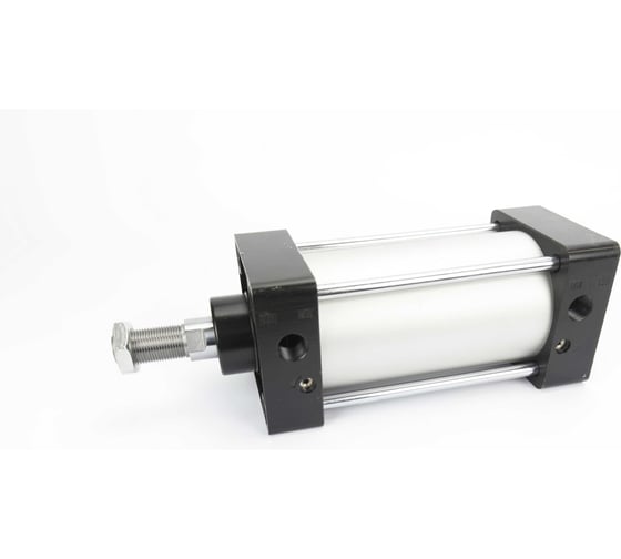 Пневмоцилиндр Промышленные комплексные линии SC250x1441, двустороннего действия, без цапфы, стандартная длина шпилек (R0), внешняя резьба M42x2, шток хромированная углеродистая сталь, шпильки оцинкованные SC-250-1441-N-02-A-R0-E-M42x2