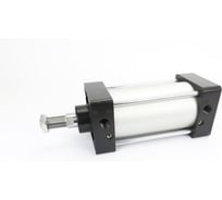 Пневмоцилиндр Промышленные комплексные линии SC250x1016 двустороннего действия, без цапфы, удлиненные шпильки +20 мм (R1), внешняя резьба M42x2, шток хромированная углеродистая сталь, шпильки оцинкованные SC-250-1016-N-02-A-R1-E-M42x2