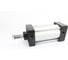 Пневмоцилиндр Промышленные комплексные линии SC320x1109, двустороннего действия, без цапфы, удлиненные шпильки +20 мм (R1), внешняя резьба M48x2, шток хромированная углеродистая сталь, шпильки оцинкованные SC-320-1109-N-02-A-R1-E-M48x2 1