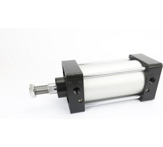 Пневмоцилиндр Промышленные комплексные линии SC250x548, двустороннего действия, без цапфы, удлиненные шпильки +40 мм (R2), внешняя резьба M42x2, шток хромированная углеродистая сталь, шпильки оцинкованные SC-250-548-N-02-A-R2-E-M42x2