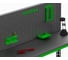 Стол-верстак ООО Металекс 950x1000x400 мм, одна полка + перфопанель, с комплектом аксессуаров SVPIPRIA951040 3