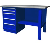 Верстак с тумбой, тумба с 5 ящиками Ombra OWB1-50 55920