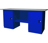 Верстак с двумя тумбами Ombra OWB2-11 55924