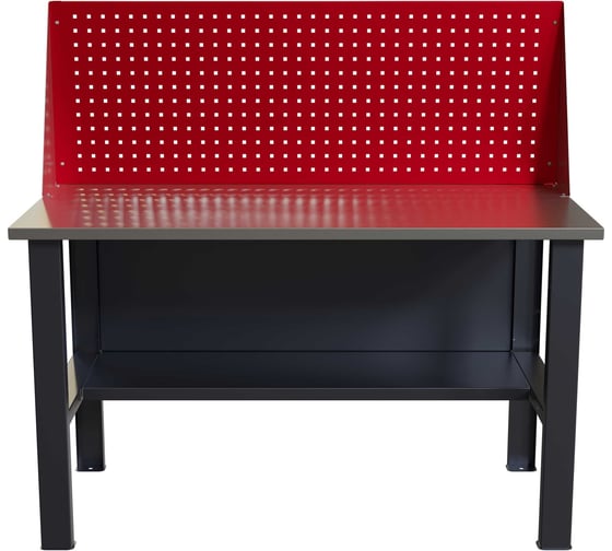 Стол верстак IRONMEBEL Worky WK 1400 c экраном M-IM00093K