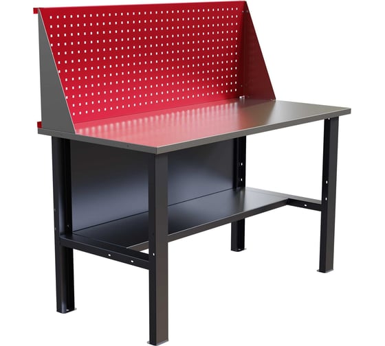 Стол верстак IRONMEBEL Worky WK 1400 c экраном M-IM00093K
