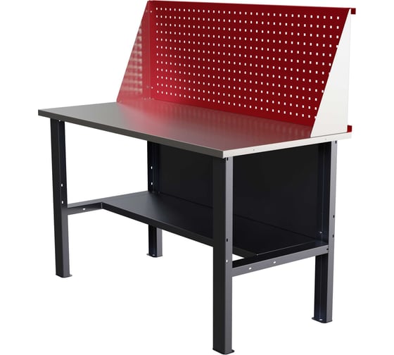 Стол верстак IRONMEBEL Worky WK 1400 c экраном M-IM00093K