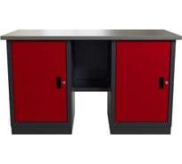 Слесарный двухтумбовый верстак IRONMEBEL worky wk-0/wk-0 1400 M-IM00171K