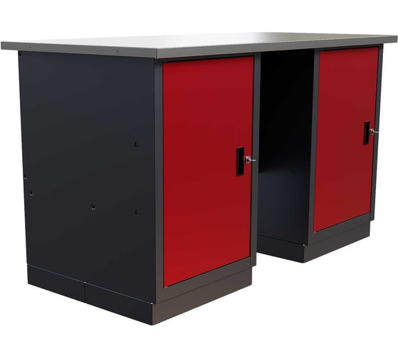 Слесарный двухтумбовый верстак IRONMEBEL worky wk-0/wk-0 1400 M-IM00171K