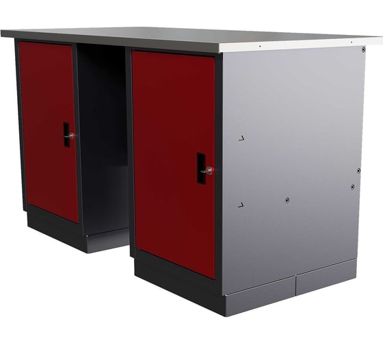Слесарный двухтумбовый верстак IRONMEBEL worky wk-0/wk-0 1400 M-IM00171K