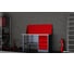 Слесарный однотумбовый верстак IRONMEBEL worky wk-5 1400 с экраном M-IM00132K 4