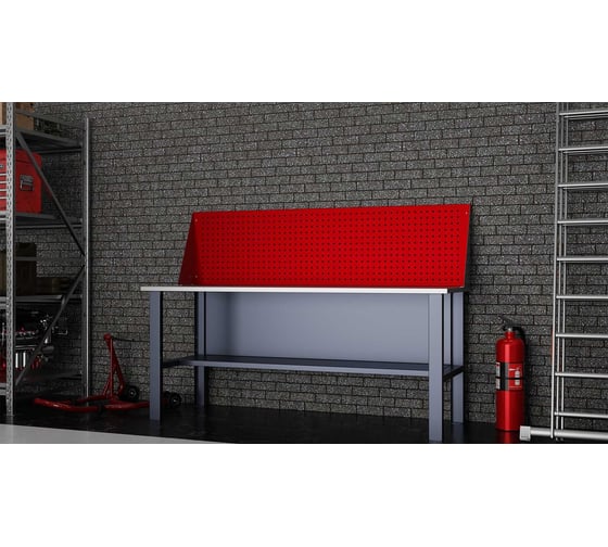 Стол верстак IRONMEBEL worky wk 1900 c экраном M-IM00103K