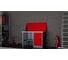 Слесарный однотумбовый верстак IRONMEBEL worky wk-0 1200 с экраном M-IM00108K 4
