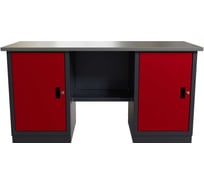 Слесарный двухтумбовый верстак IRONMEBEL worky wk-0/wk-0 1600 M-IM00183K