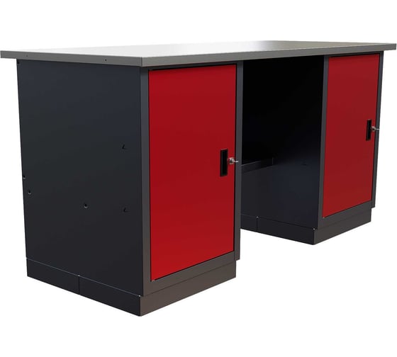 Слесарный двухтумбовый верстак IRONMEBEL worky wk-0/wk-0 1600 M-IM00183K